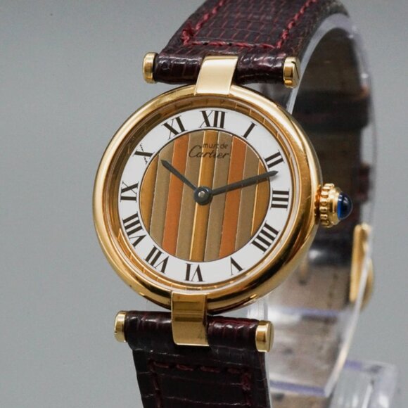 CARTIER Vendome 18kt MINT Condition Ladies Watch